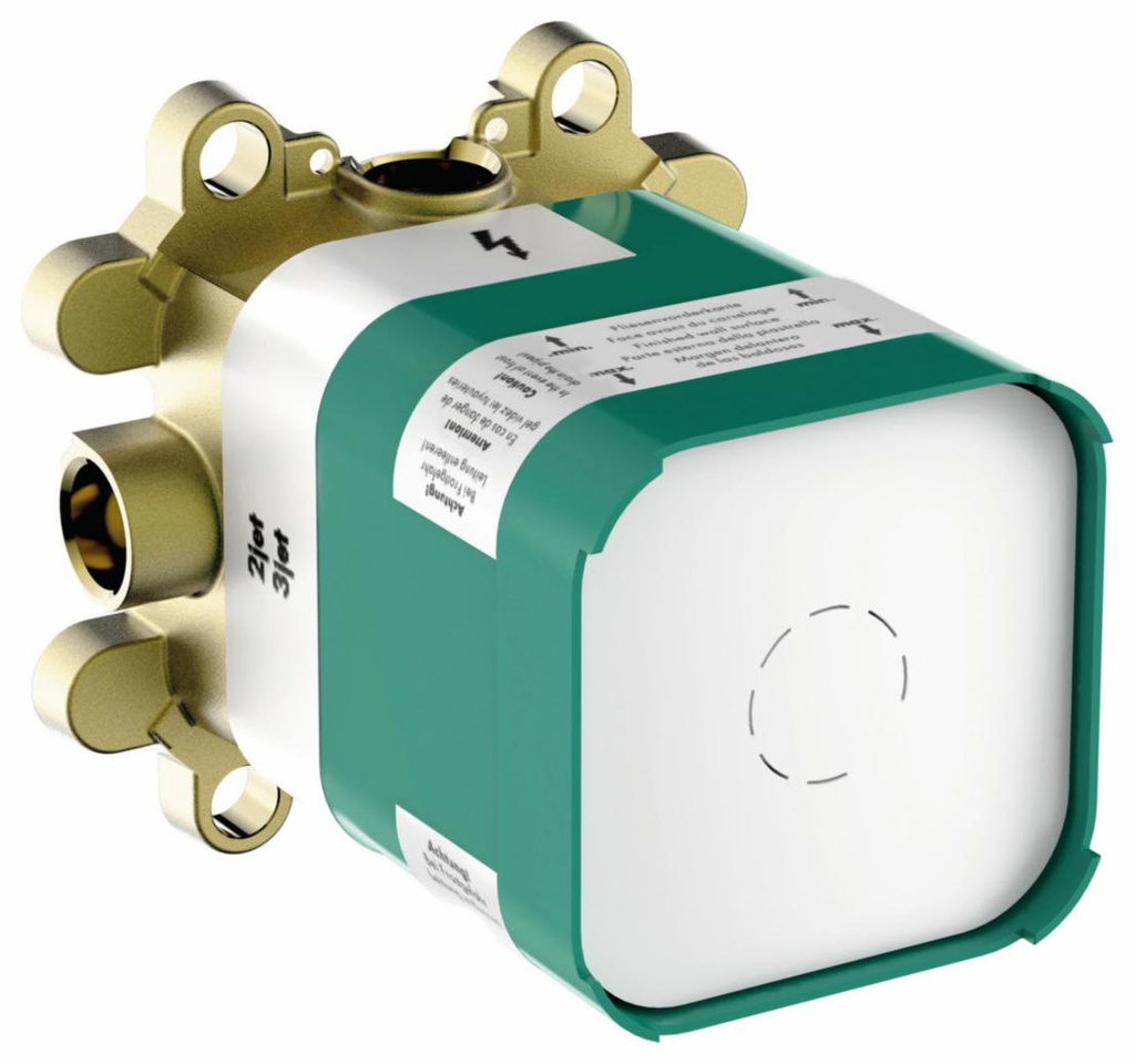 Rough-In for 2-Jet Shower Head with Shower Arm