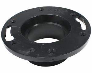 ABS DWV 4X3" CLST FLG H/SPG BLK