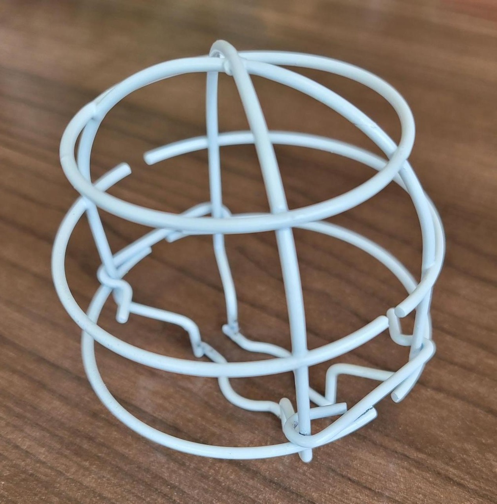 HEADGUARD 1-PIECE 2-HK WH REC 02-612-00