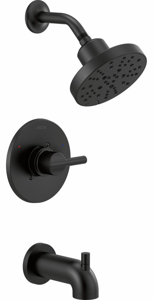 Nicoli 14 Series Tub and Shower Trim (includes Valve without Stops)