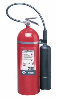BADGER 20LB CO2 W/B ALUM.