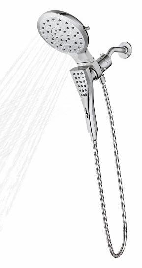 Verso Combination Shower Head and Hand Shower with Magnetix Dock