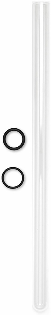 Quartz Sleeve, AQUV12,C/W O-Rings