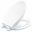 Cachet Nightlight ReadyLatch Quiet-Close Elongated Toilet Seat