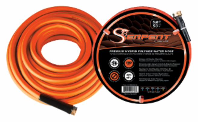 5/8" x 50 Orange Garden Hose 150psi
