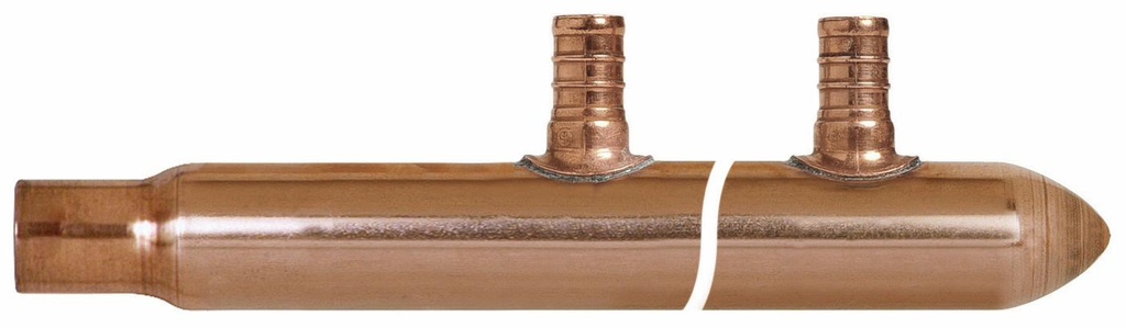 6 BRANCH PEX HEADER COP X CLS END