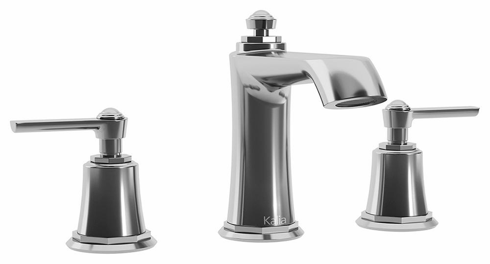 Rustik Widespread Bathroom Faucet (less Drain)