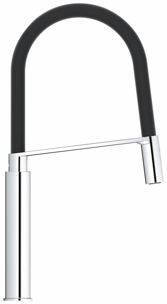 Concetto Professional Kitchen Faucet with Flexible Hose Pulldown Spray