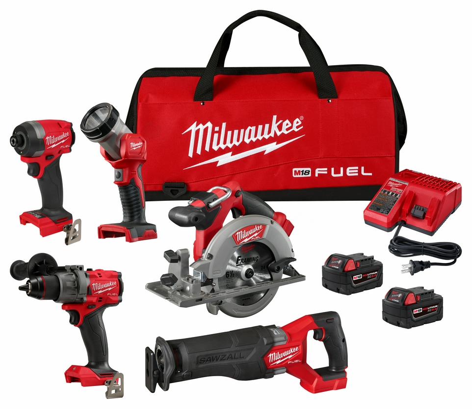 M18 FUEL 5PC COMBO KIT