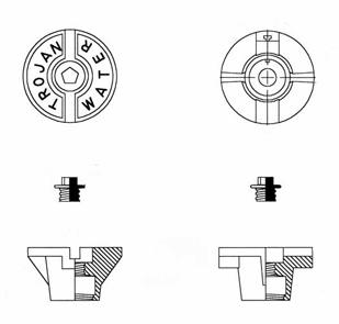 Service Box Cap Threaded 1.25 "