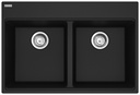 Maris 33-1/16" Fragranite 2 Bowl Drop-In Kitchen Sink
