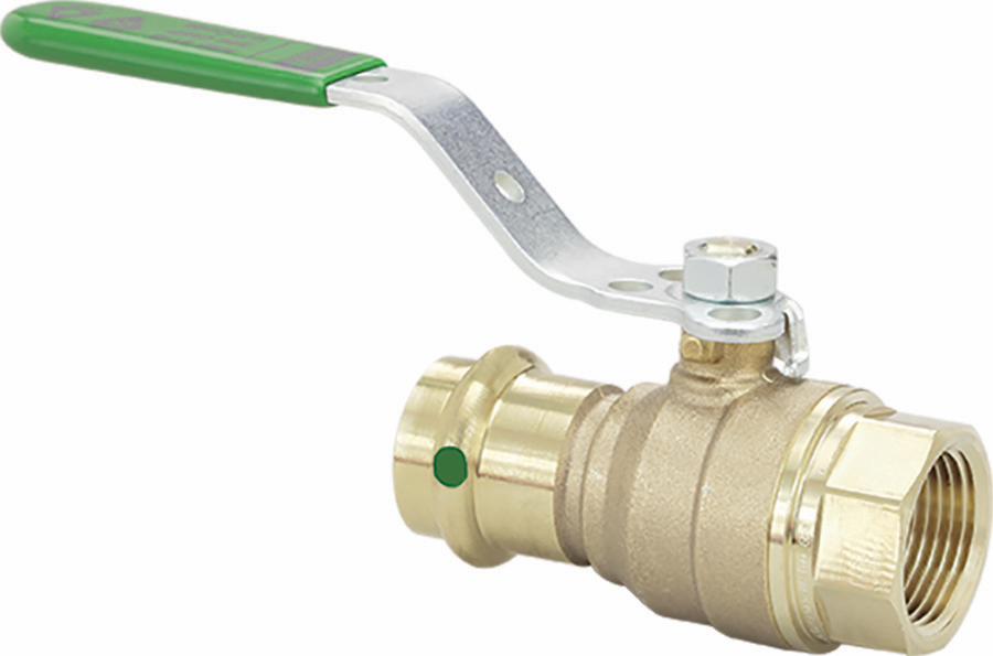 1" x 1" Viega ProPress ball valve P x FPT