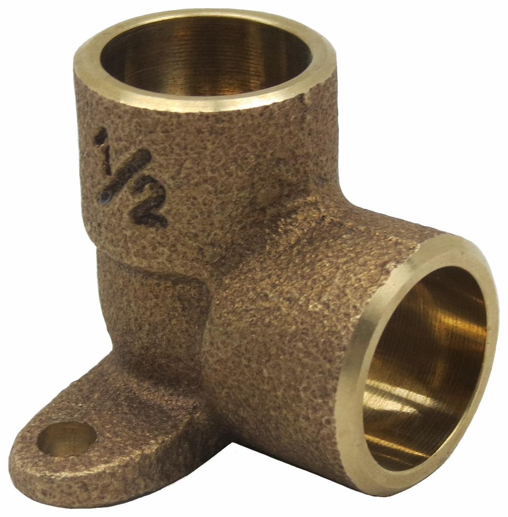 3/4 CCDE 90 ELBOW 707-5 (2 EAR) - LEAD-FREE