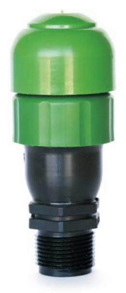 1" MPT VAC RELIEF V GREEN APVBK100M