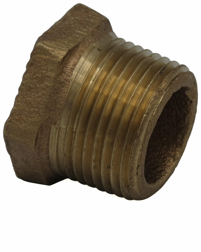 1 1/4 X 3/4 MXF BUSHING THREADED BRONZE - LEAD FREE