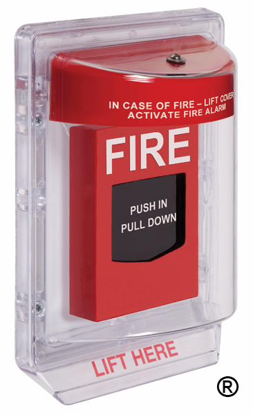 STOPPER 2 W/HORN RED