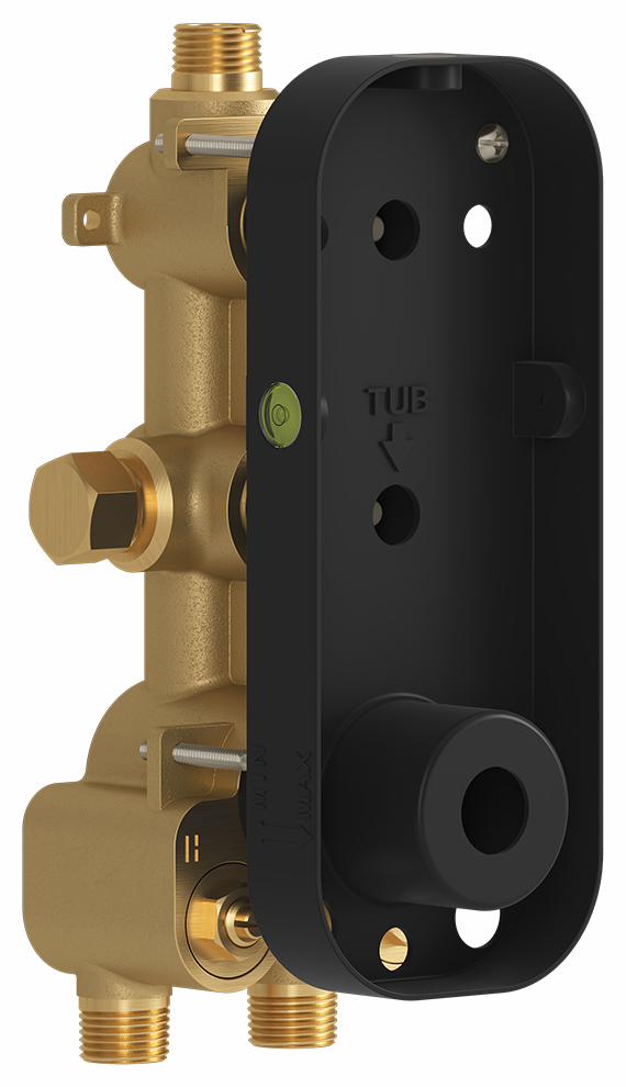 2-Way 1/2'' Rough Push Buttons Thermostatic Valve