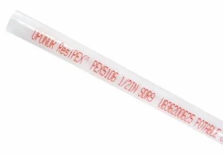 3/4" Uponor ResiPEX White, Red Print, 20-ft. straight length, 300 ft. (15 per bundle)