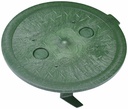 6 SureFit Round Green Universal Valve Box Lid