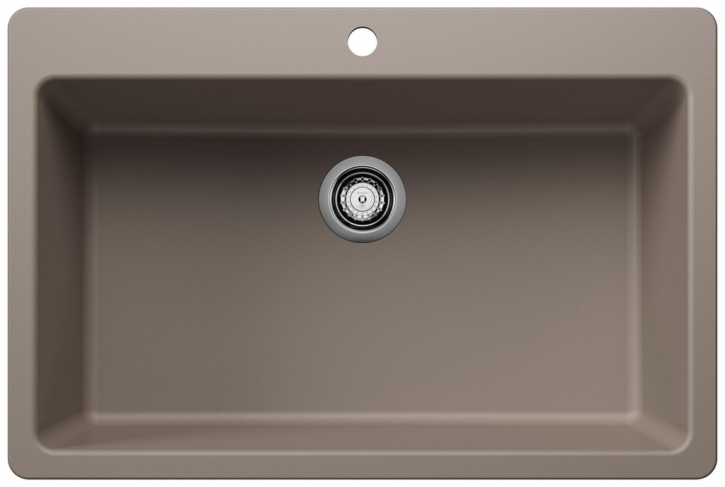 Liven 33 1 Bowl Dual Mount Silgranit Kitchen Sink
