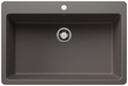 Liven 33 1 Bowl Dual Mount Silgranit Kitchen Sink