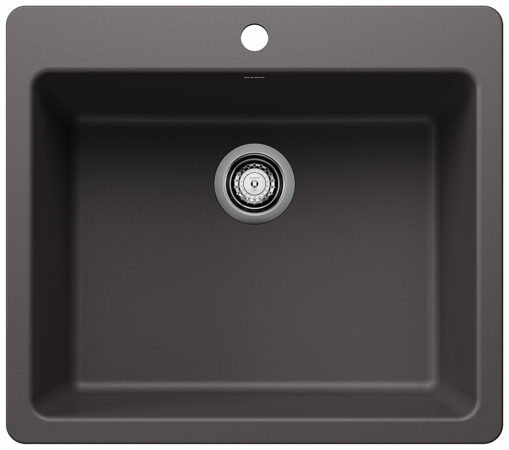 Liven 25 1 Bowl Dual Mount Kitchen Sink