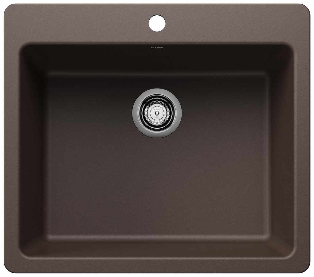 Liven 25 1 Bowl Dual Mount Kitchen Sink