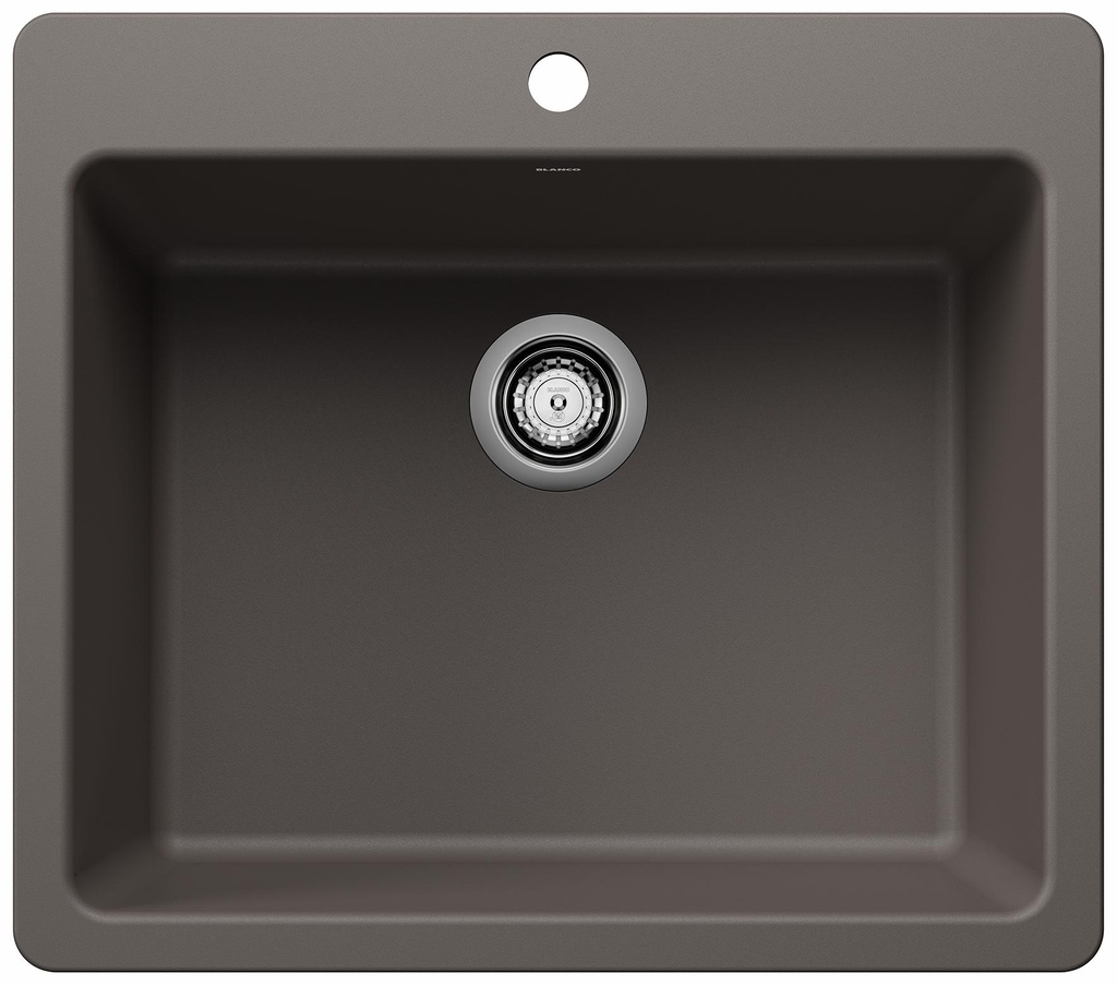 Liven 25 1 Bowl Dual Mount Kitchen Sink