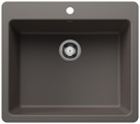 Liven 25 1 Bowl Dual Mount Kitchen Sink