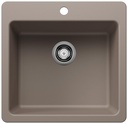Liven 21 1 Bowl Dual Mount Kitchen Sink