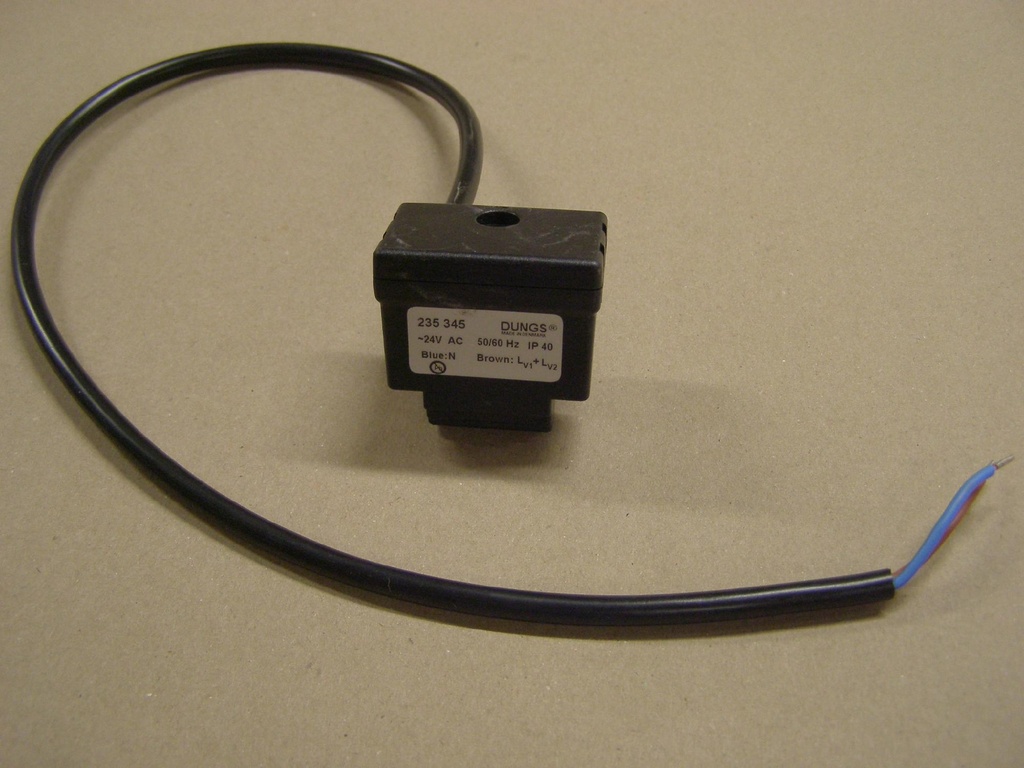 GAS VALVE HARNESS, DUNGS 24VAC