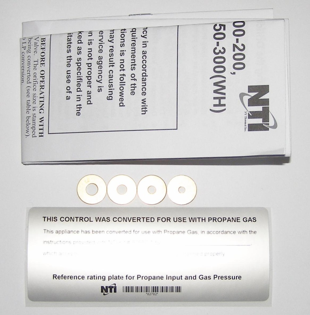 NATURAL GAS TO LP CONVERSION K