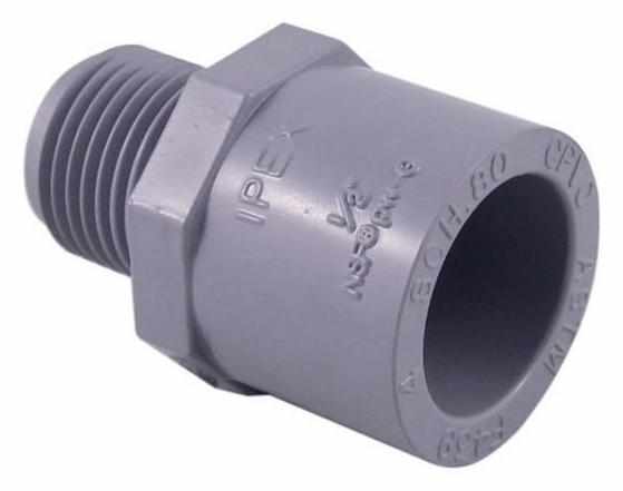 1/2" CPVC SCH80 MALE ADPT SOCxMPT CORZAN
