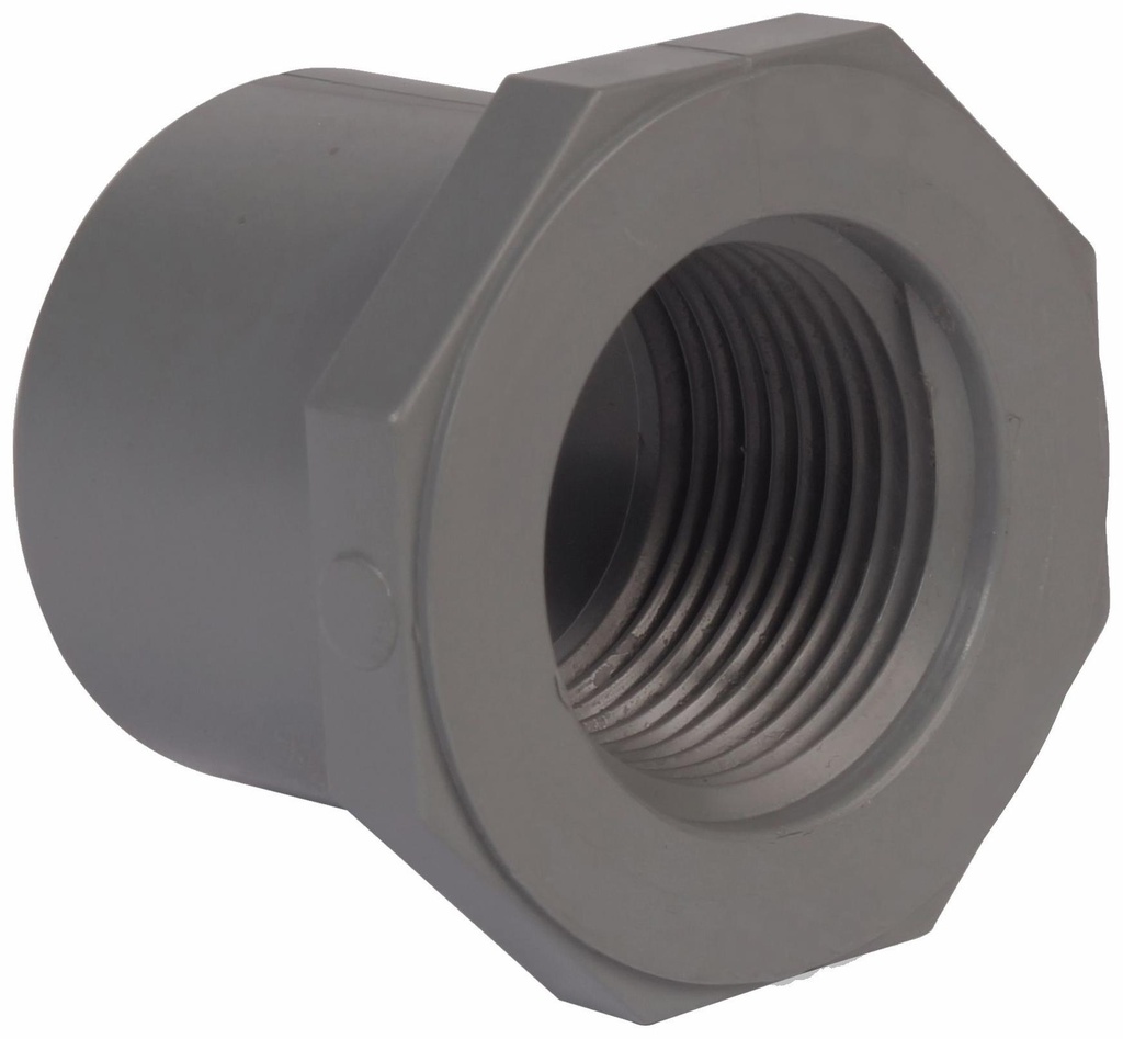 1 1/2"x1/2" CPVC SCH80 RED. BUSHING SPxFPT CORZAN