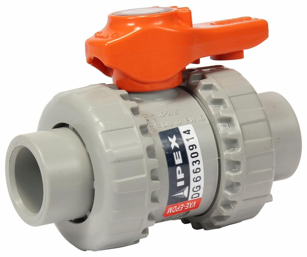 1/2" VXE TU BV CPVC EPDM S/T EASYFIT CORZAN