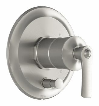Rustik 1/2'' Pressure Balance Valve with Diverter and Decorative Trim