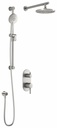 RoundOne TD2 Thermostatic Integrated Diverter Shower System with Wall Arm