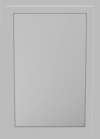 24" Wood Framed Mirror