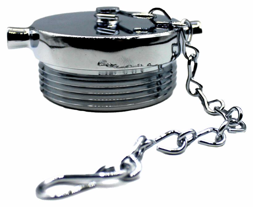 2-1/2 CHROME ALUMINUM BCT PLUG/CHAIN