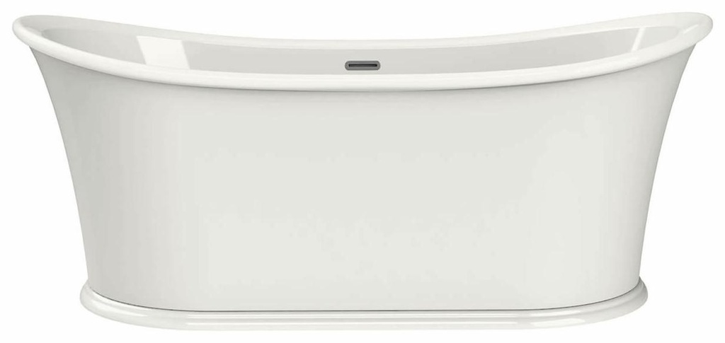 Elina 66" x 34" Center Drain Freestanding Tub