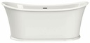 Elina 66" x 34" Center Drain Freestanding Tub