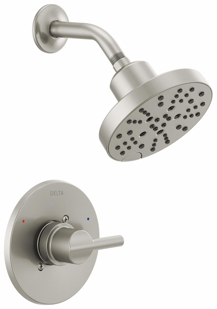 Nicoli 14 Series Shower Trim (Includes Valve without Stops)
