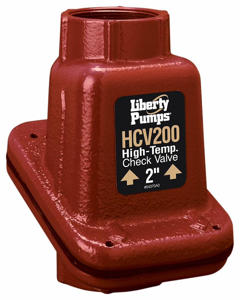 2 FPT Cast Iron High Temp Check Valve