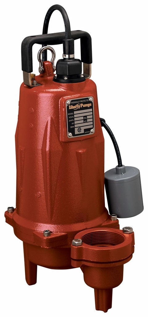1.5 HP, Sewage Pump, 3 PH, 208/230V, 25' Cord, 2" Discharge, Manual