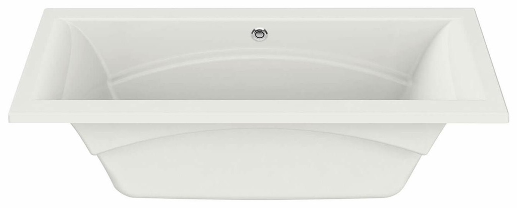 Optik 7236 Center Drain Drop-In Tub