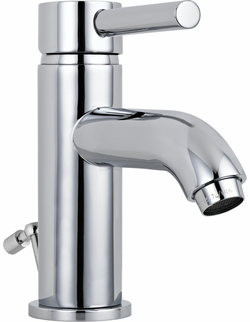 Tommy Single Hole Bathroom Faucet with Curved Spout