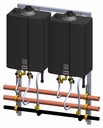 2 Unit Wall Hanging Rack with Sensei CX Tankless Water Heaters
