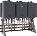 6 Unit Free Standing Rack with Sensei CX Tankless Water Heaters