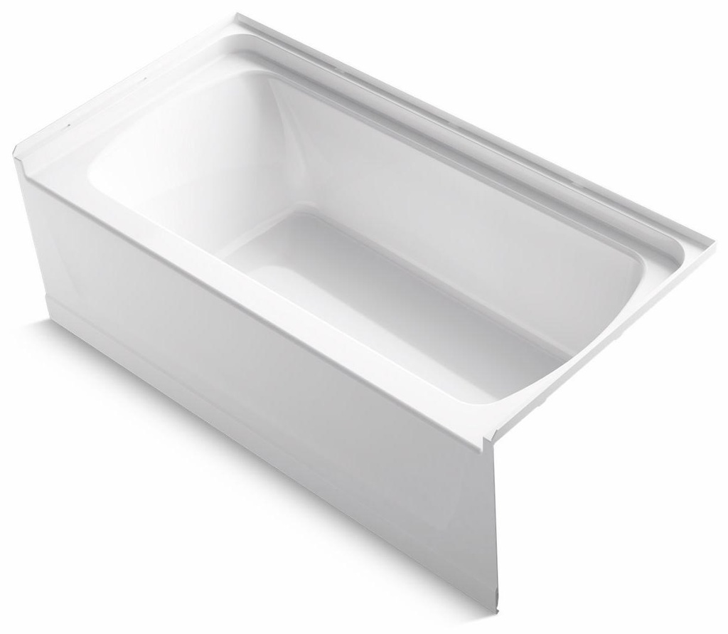 Ensemble 60 x 30 Vikrell Tub with RH Drain