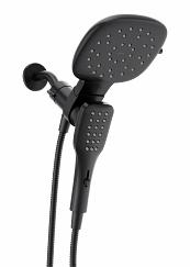 Verso Square Shower Head and Hand Shower Combo with Infiniti Dial and Magnetix Dock